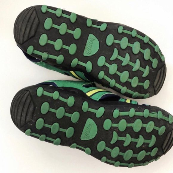 Kamik Green and Blue Kids Sandals - Picture 2 of 5